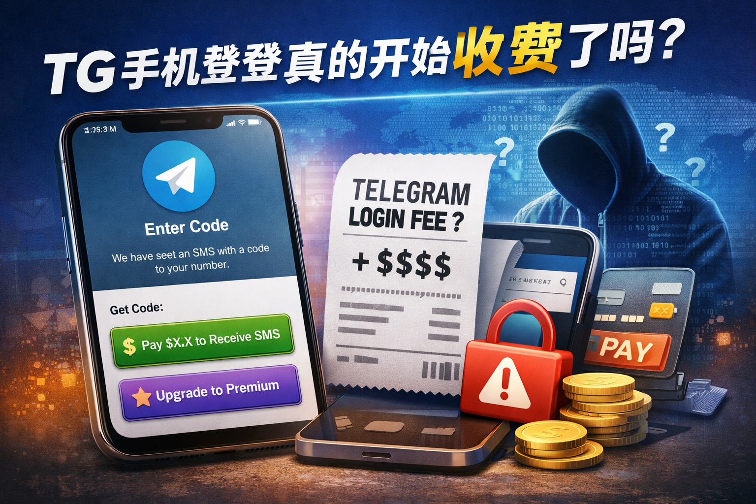 Telegram 手机端要钱了?别被误导
