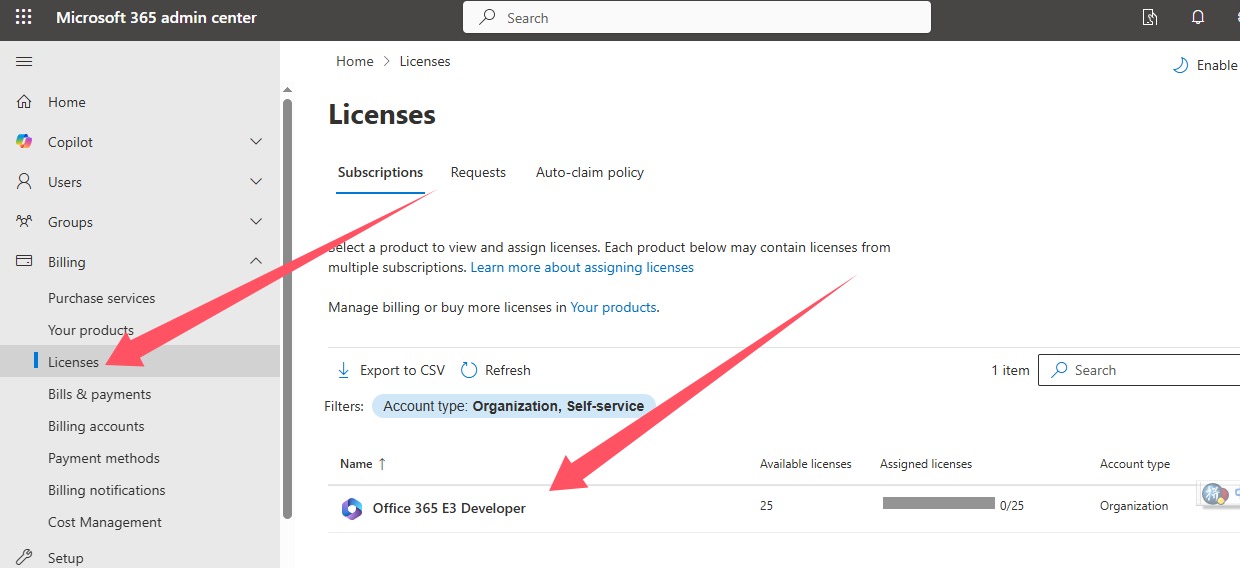 Microsoft Office 365 E3 Developer 订阅免费购买(含全局管理员账号注册教程)